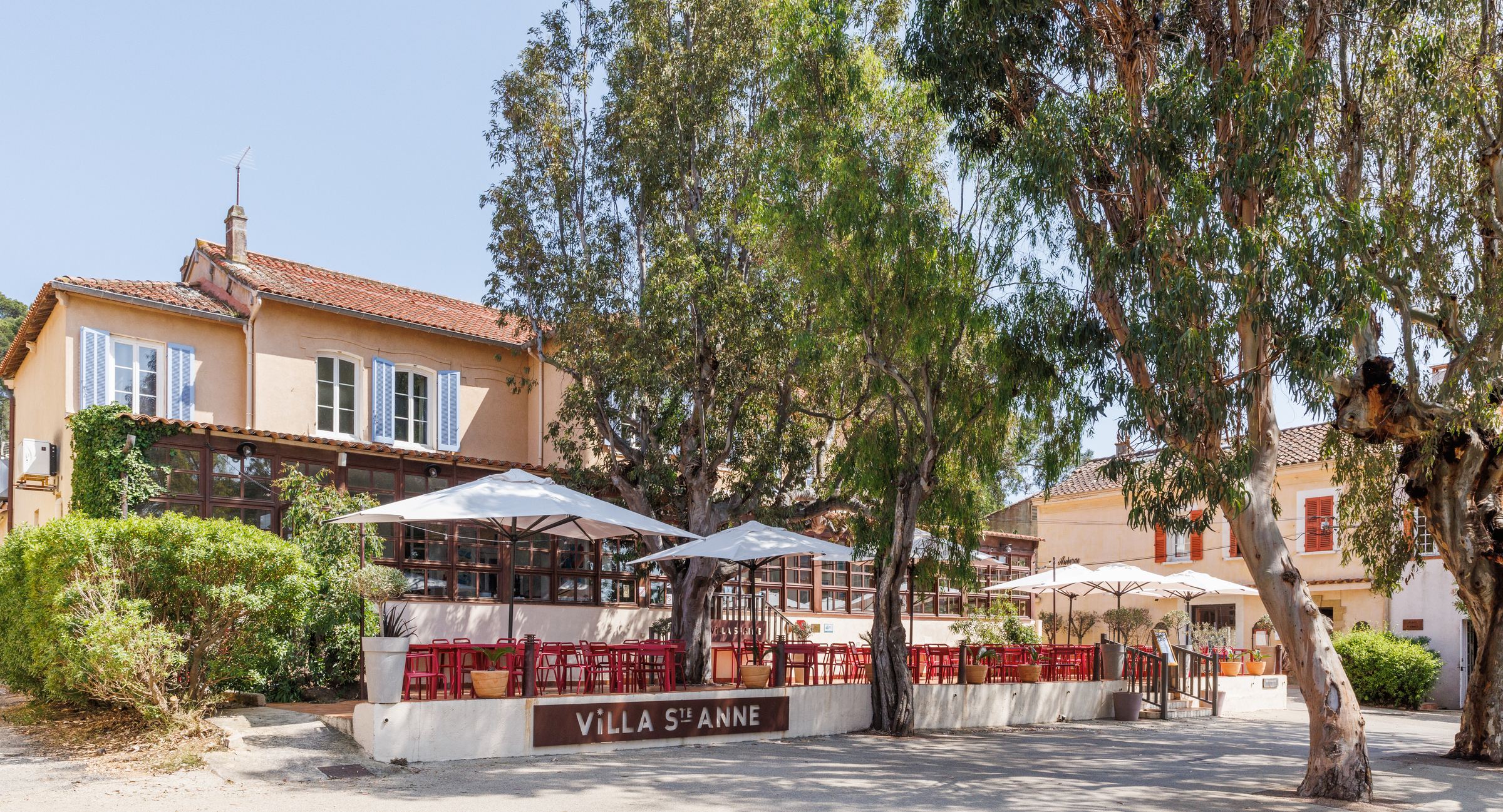 Website of Hotel Restaurant La Villa Saint Anne Porquerolles - Hôtel  restaurant 3*